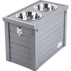 Contenedor De Pienso Con Comederos Kerbl Pet EcoFLEX® Para Perros 15 Contenedor De Pienso Con Comederos Kerbl Pet EcoFLEX® Para Perros -Trixie Tienda De Ventas 106300 kerbl ecoflex futterbar gray hs 08 0