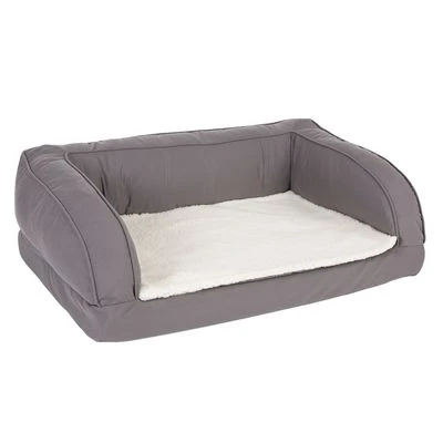 Cama Ortopédica Gris Para Perros 2 Cama Ortopédica Gris Para Perros - Imagen 2