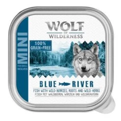 Wolf Of Wilderness Adult 24 X 150 G En Minitarrinas -Trixie Tienda De Ventas 110366 pla wow nassfutter mini blueriver fisch topview 150g 1000x1000 9 1