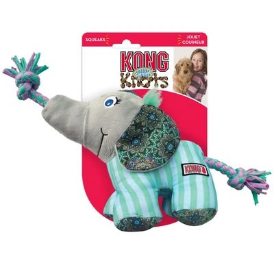 KONG Knots Carnival Elefante De Peluche Para Perros 2 KONG Knots Carnival Elefante De Peluche Para Perros - Imagen 2