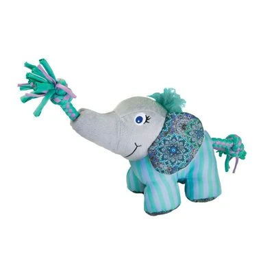 KONG Knots Carnival Elefante De Peluche Para Perros 1 KONG Knots Carnival Elefante De Peluche Para Perros