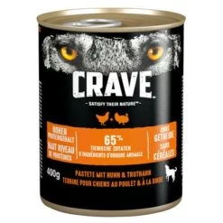 Crave Adult 6 X 400 G Para Perros -Trixie Tienda De Ventas 127996 pla crave pastete adult huhntruthahn 400g 0