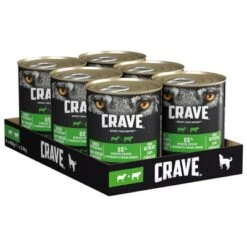 Crave Adult 6 X 400 G Para Perros -Trixie Tienda De Ventas 127998 pla crave pastete adult lammurind 400g 4