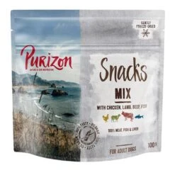 Purizon Snacks Sin Cereales Para Perros 3 X 100 G - Pack Ahorro -Trixie Tienda De Ventas 133602 pla purizon snacks dog mix 100g 0