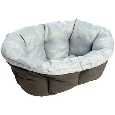 Funda Sofá Tweed Azul Para Cesta Ferplast 2 Funda Sofá Tweed Azul Para Cesta Ferplast - Imagen 2