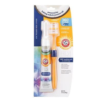 Arm & Hammer Set Higiene Dental Con Cepillo Y Pasta De Dientes Para Perros 1 Arm & Hammer Set Higiene Dental Con Cepillo Y Pasta De Dientes Para Perros