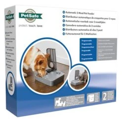 Comedero Automático Doble PetSafe® Para Mascotas -Trixie Tienda De Ventas 145997 rasiosystems petsafe futterautomat 2mahlzeiten catdog 2x355xml hs 06 1