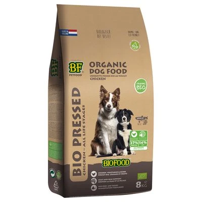 Biofood BF Petfood Organic Pressed Con Pollo Pienso Ecológico Prensado Para Perros 1 Biofood BF Petfood Organic Pressed Con Pollo Pienso Ecológico Prensado Para Perros