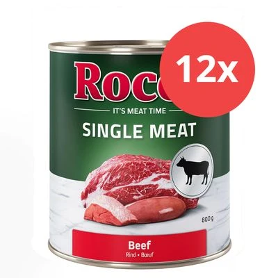 Pack Ahorro Rocco Single Meat 12 X 800 G 1 Pack Ahorro Rocco Single Meat 12 X 800 G