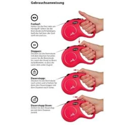 Correa Extensible Flexi New Classic Con Cinta De 5 M -Trixie Tienda De Ventas 198003 flexi new classic gurt leine s schwarz hs5 5