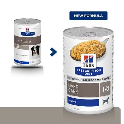 Hill´s L/d Prescription Diet Liver Care Latas Para Perros 1 Hill´s L/d Prescription Diet Liver Care Latas Para Perros