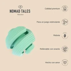 Pelota Portasnacks Nomad Tales Bloom Snack Roller Juguete Para Perros 12 Pelota Portasnacks Nomad Tales Bloom Snack Roller Juguete Para Perros -Trixie Tienda De Ventas 1 2023 02 nomadtales usps rollingball 1000x1000 uk 9