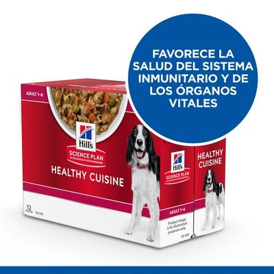 Hill's Science Plan Adult Healthy Cuisine Con Pollo Para Perros 10 Hill's Science Plan Adult Healthy Cuisine Con Pollo Para Perros - Imagen 10