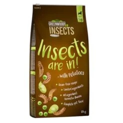 Greenwoods Insects Insectos Con Patata, Guisante Y Habas -Trixie Tienda De Ventas 1 greenwoods dog insects 12kg front 1000x1000 9