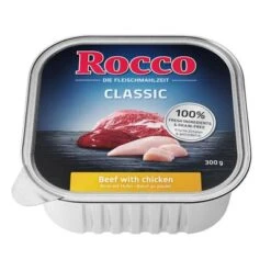 Rocco Classic En Tarrinas 27 X 300 G - Pack Ahorro 25 Rocco Classic En Tarrinas 27 X 300 G - Pack Ahorro -Trixie Tienda De Ventas 1 rocco schalen classic huhn side 1000x1000 3