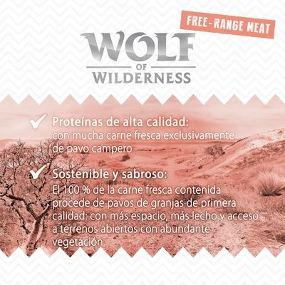 Wolf Of Wilderness Free Range 12 X 400 G - Pack Ahorro 13 Wolf Of Wilderness Free Range 12 X 400 G - Pack Ahorro - Imagen 13
