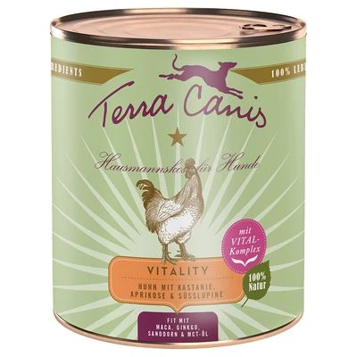 Terra Canis Vitality Comida Húmeda Para Perros 6 X 800 G 1 Terra Canis Vitality Comida Húmeda Para Perros 6 X 800 G