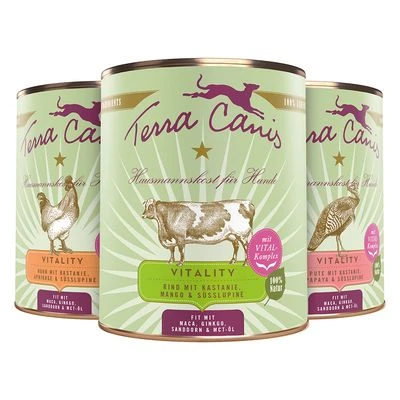 Terra Canis Vitality Comida Húmeda Para Perros 6 X 800 G 4 Terra Canis Vitality Comida Húmeda Para Perros 6 X 800 G - Imagen 4