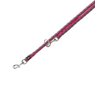 Correa Ajustable Trixie Cavo Fucsia Y Grafito Para Perros 4 Correa Ajustable Trixie Cavo Fucsia Y Grafito Para Perros - Imagen 4