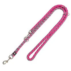 Correa Ajustable Trixie Cavo Fucsia Y Grafito Para Perros
