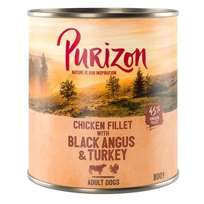 Purizon Adult 6 X 800 G Comida Húmeda Sin Cereales Para Perros 11 Purizon Adult 6 X 800 G Comida Húmeda Sin Cereales Para Perros - Imagen 11