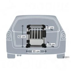 Jaula De Transporte Trixie De Aluminio -Trixie Tienda De Ventas 219791 transportbox alu2 4
