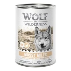 Wolf Of Wilderness Expedition 6 X 400 G -Trixie Tienda De Ventas 2309 wow poultry based mossy miles 400g front 1000x1000 6