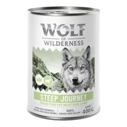 Wolf Of Wilderness Expedition 6 X 400 G -Trixie Tienda De Ventas 2309 wow poultry based steep journey 400g front 1000x1000 6