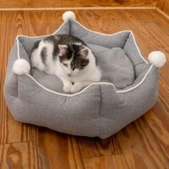 Cama Crown Para Mascotas -Trixie Tienda De Ventas 233898 crown mit katze fg 9006 2