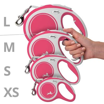 Correa Extensible Flexi New Comfort Roja Con Cinta De 8 M 5 Correa Extensible Flexi New Comfort Roja Con Cinta De 8 M - Imagen 5