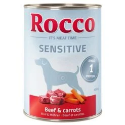 Rocco Sensitive 6 X 400 G 8 Rocco Sensitive 6 X 400 G -Trixie Tienda De Ventas 257438 pla rocco sensitive beefcarrots 400g 1000x1000 0