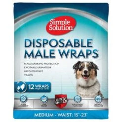 Simple Solution Pañal Desechable Para Perros Macho 11 Simple Solution Pañal Desechable Para Perros Macho -Trixie Tienda De Ventas 265997 pla simplesolution disposable male wrap medium hs 01 6