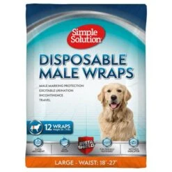 Simple Solution Pañal Desechable Para Perros Macho 12 Simple Solution Pañal Desechable Para Perros Macho -Trixie Tienda De Ventas 265998 pla simplesolution disposable male wrap large hs 01 0
