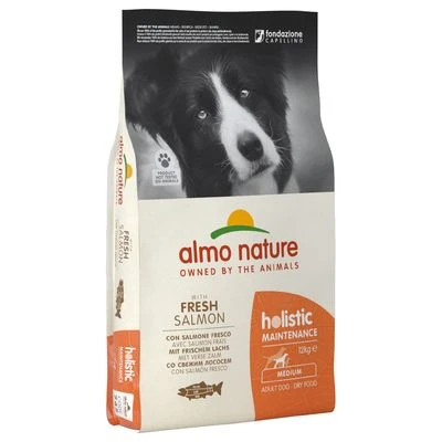Almo Nature Holistic Adult Medium Con Salmón Y Arroz