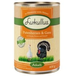 Lukullus Adult 6 X 400 G -Trixie Tienda De Ventas 28050 pla lukullus putenherzen gans 6 x 400 g 9