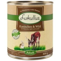 Lukullus Variado En Pack Ahorro: 24 X 800 G 4 Surtidos -Trixie Tienda De Ventas 28057 pla lukullus kaninchen wild 6 x 800 g 1