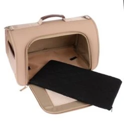 Bolso Con Bandolera TIAKI Premium Camello Para Mascotas -Trixie Tienda De Ventas 295110 premium tragetasche camello fg 4401 9