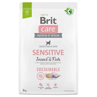 Brit Care Sustainable Sensitive Con Pescado E Insectos