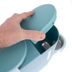 TIAKI Tolva Para Pienso Y Agua, Azul Claro Para Mascotas 32 TIAKI Tolva Para Pienso Y Agua, Azul Claro Para Mascotas -Trixie Tienda De Ventas 302396 tiaki wasser und futterspender fg 6116 2