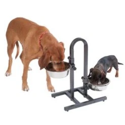 Soporte Ajustable Con Dos Comederos De 1,6 L -Trixie Tienda De Ventas 313525 u hundebar 07 dsc9203 5