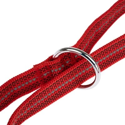 Correa Ajustable TIAKI Reflective Rubber Roja Para Perros 6 Correa Ajustable TIAKI Reflective Rubber Roja Para Perros - Imagen 6