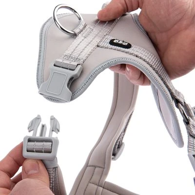 Arnés TIAKI Neoprene Gris Para Perros 8 Arnés TIAKI Neoprene Gris Para Perros - Imagen 8