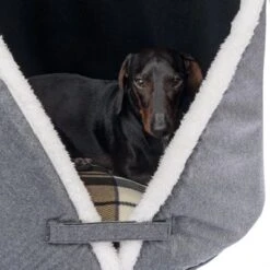 TIAKI Gleniff Cueva De Peluche Para Mascotas 14 TIAKI Gleniff Cueva De Peluche Para Mascotas -Trixie Tienda De Ventas 343596 kuschelho hle gleniff fg 8643 5