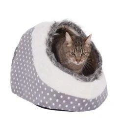 Cueva White Dots Para Mascotas -Trixie Tienda De Ventas 346777 kuschelhoehle white dots 10 07 2013 9