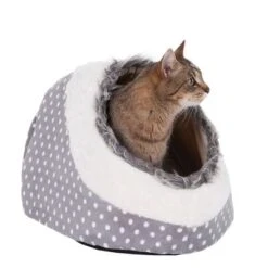Cueva White Dots Para Mascotas -Trixie Tienda De Ventas 346777 kuschelhoehle white dots 11 07 2013 7