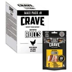 Crave Maxi High Protein Rolls Snacks Para Perros -Trixie Tienda De Ventas 371397 mars crave maxi highprotein rolls hs 03 3