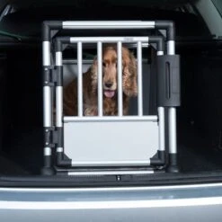 Jaula De Transporte Trixie De Aluminio -Trixie Tienda De Ventas 42572 trixie transportbox alu fg 3589 7