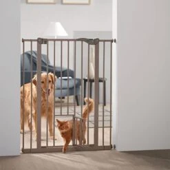 Barrera Savic Dog Barrier Con Puerta Gatera -Trixie Tienda De Ventas 50424 savic absperrgitter dog barrier katzentuer hs 02 7