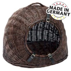 Cueva Y Transportín De Mimbre XXL Aumüller Para Mascotas -Trixie Tienda De Ventas 50814 pla korbhoehle xxl hoehle braun fs 5 1