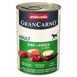 Animonda GranCarno Original Adult 6 X 400 G 15 Animonda GranCarno Original Adult 6 X 400 G -Trixie Tienda De Ventas 51231 pla animonda grancarno adult rindwildapfel 400g 1
